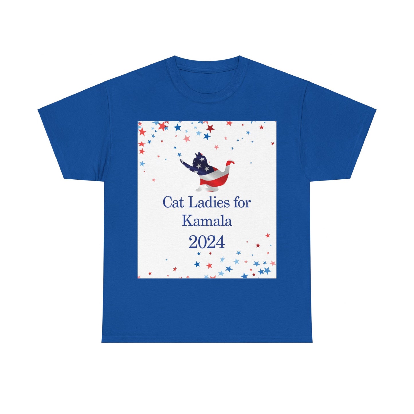 Cat Ladies for Kamala Heavy Cotton Tee