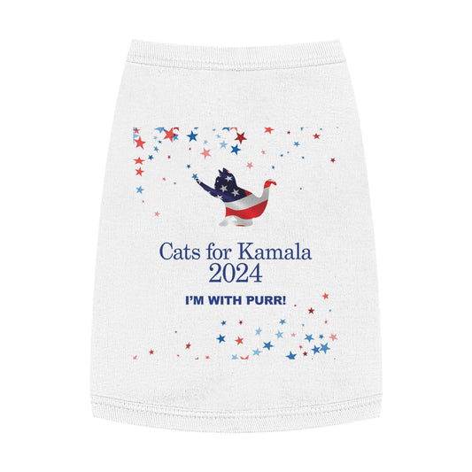 Cats for Kamala Pet Tank Top