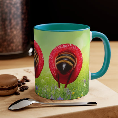 Bee Butt 11oz Accent Mug